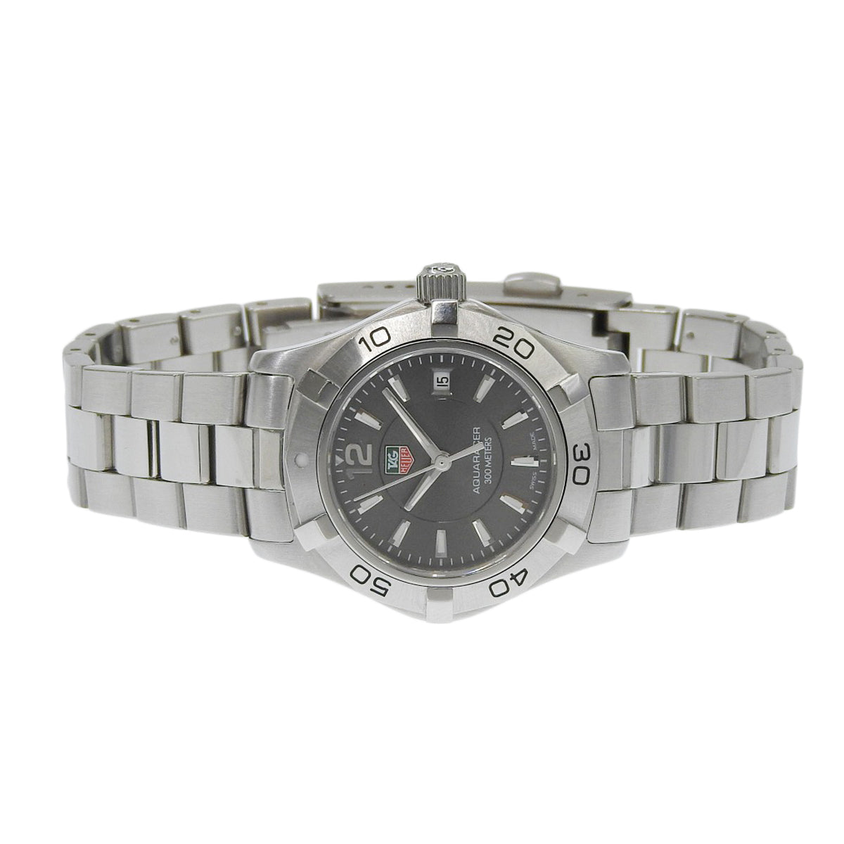 Aquaracer WAF141E SS Black Quartz Ladies
