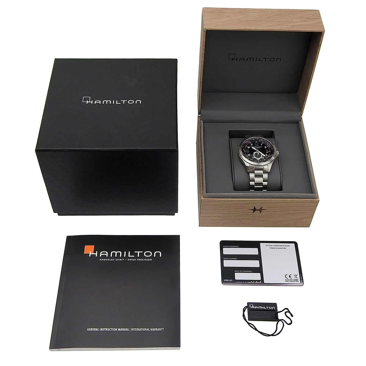 HAMILTON カーキ アビエーション H76655133 SS ブラック 自動巻き メンズ｜Pre-Owned Luxury Watch Store in Shibuya 109, Tokyo｜alamode
