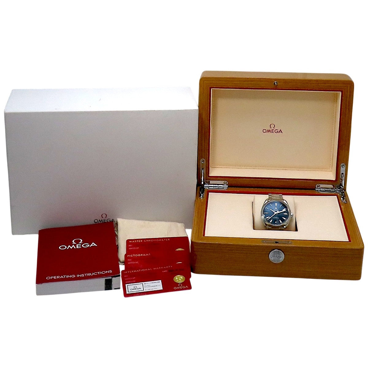Seamaster Aqua Terra 220.10.41.21.03.004 SS Blue Automatic Men's