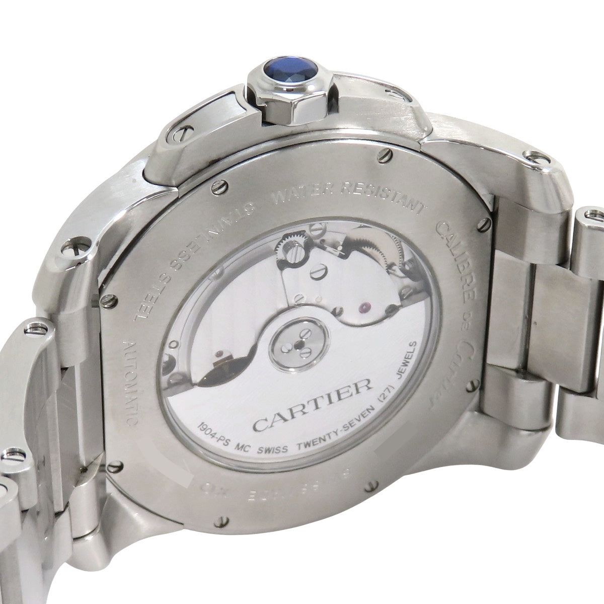 Calibre W7100015 SS Silver Automatic Men's