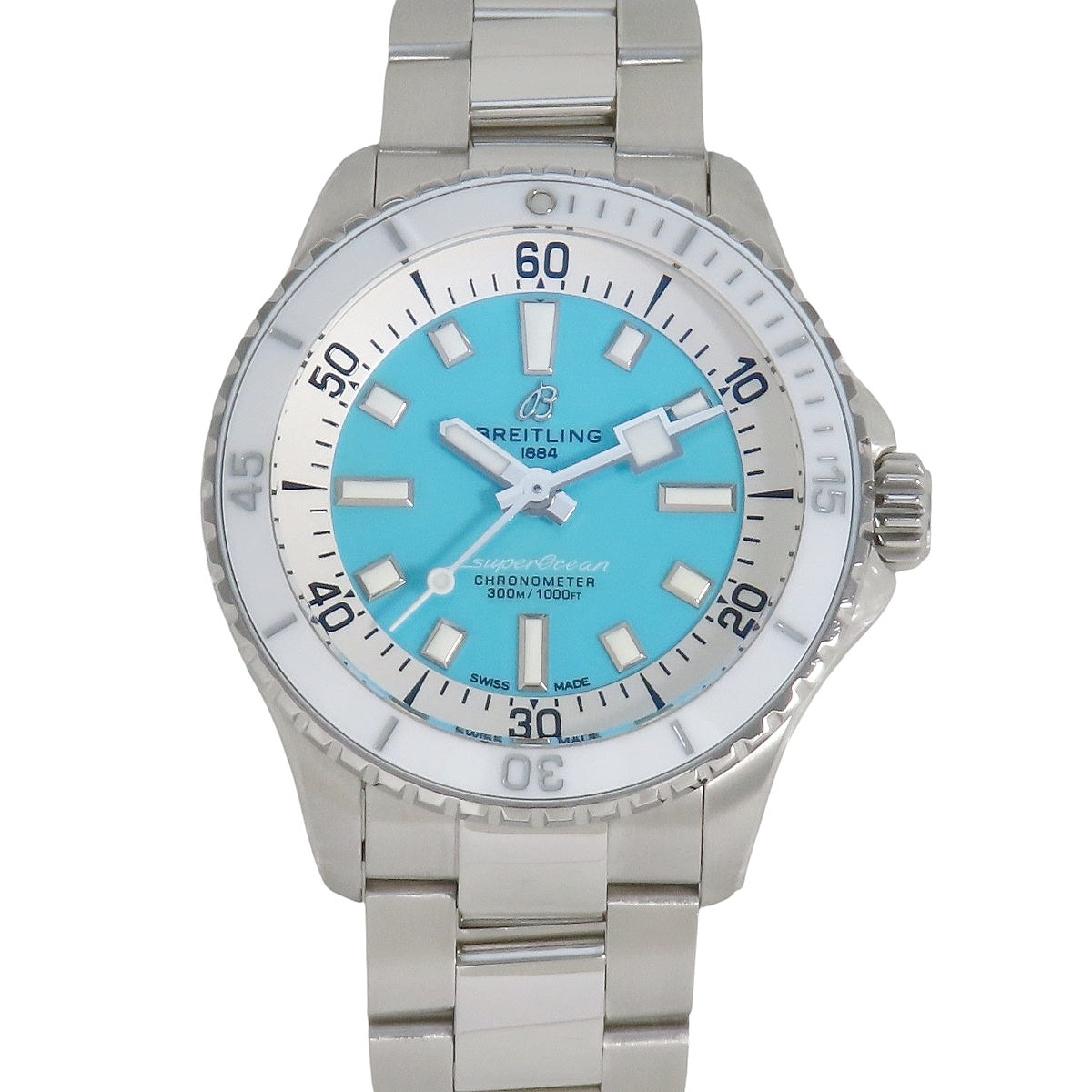 Superocean Automatic 36 A17377 SS Light Blue Automatic Men's