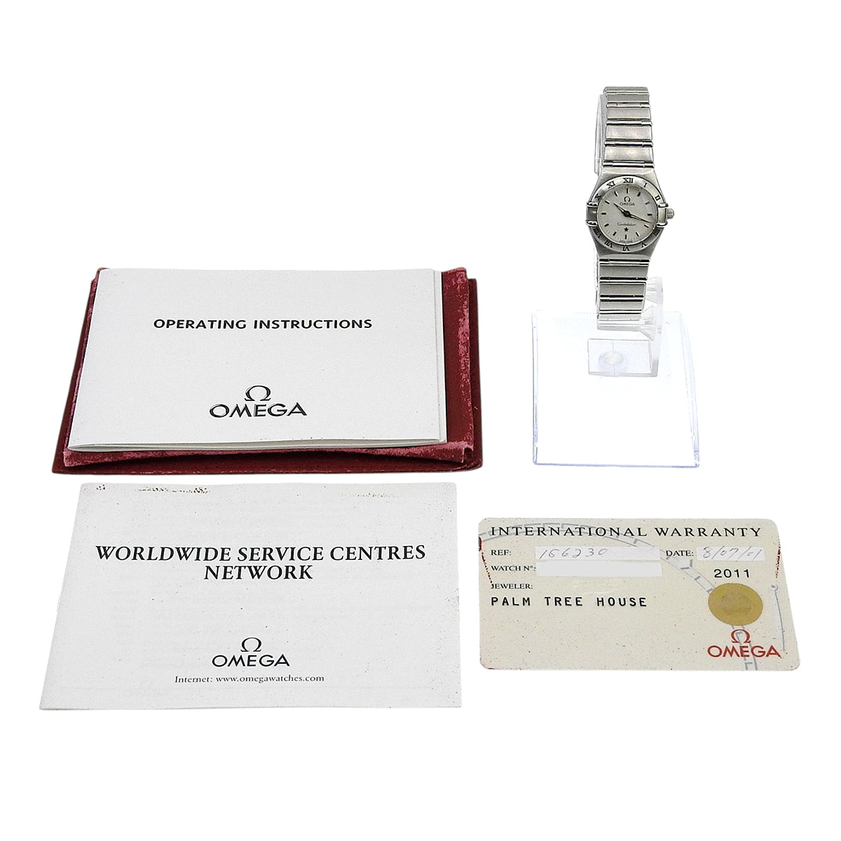 Constellation 1562.30 SS Silver Quartz Ladies