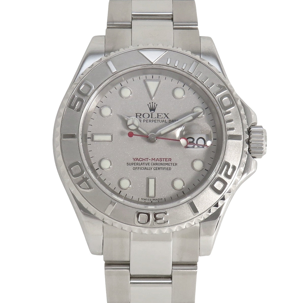 Yacht-Master 16622 PT/SS Silver Automatic Men's
