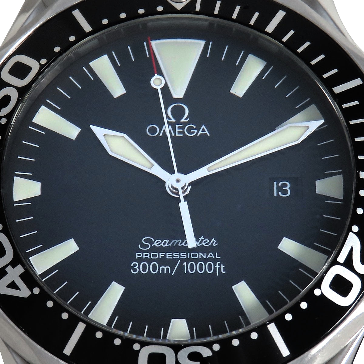 シーマスター 2264.50 SS ブラック クオーツ メンズ
